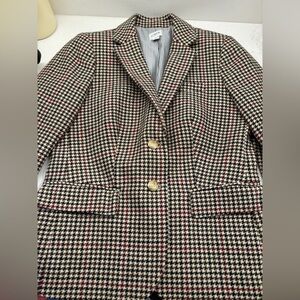 J crew herringbone blazer